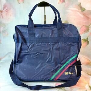 Vintage Air Portugal Tap Blue Carry On Travel Shoulder Bag